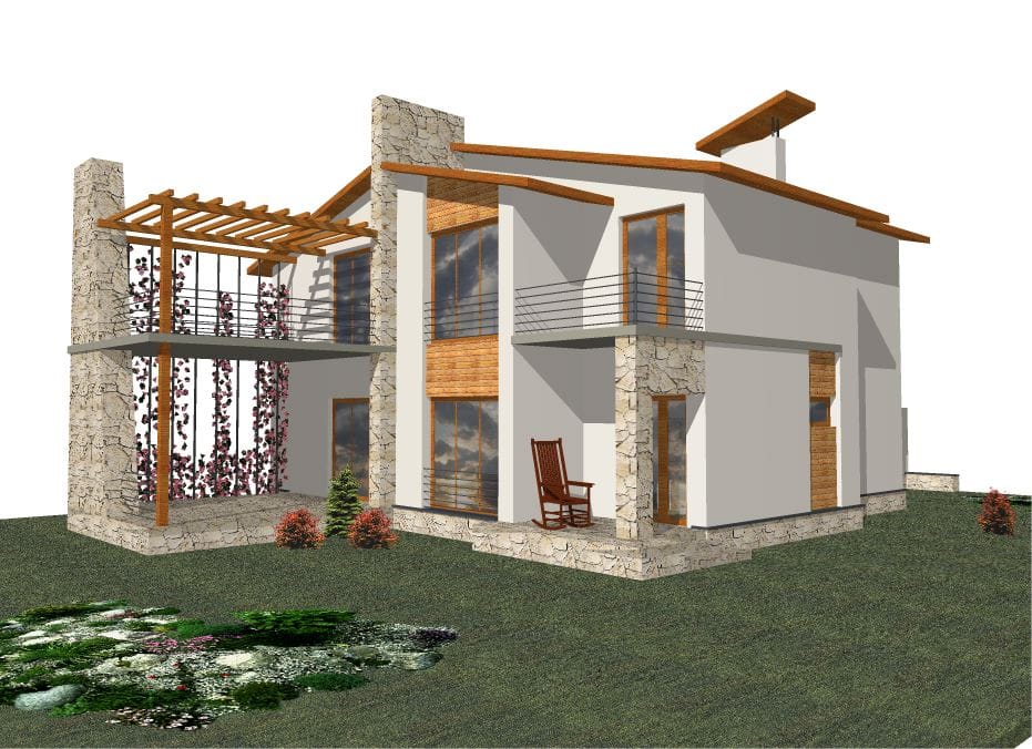 Residential complex in Rusanovsky gardens in Kyiv