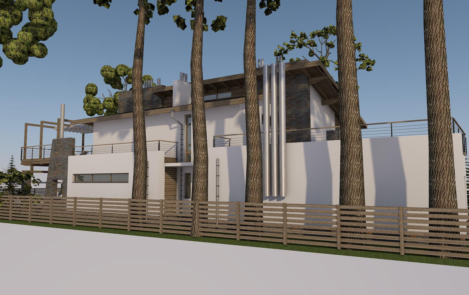 Residential building in Jurmala, Latvia