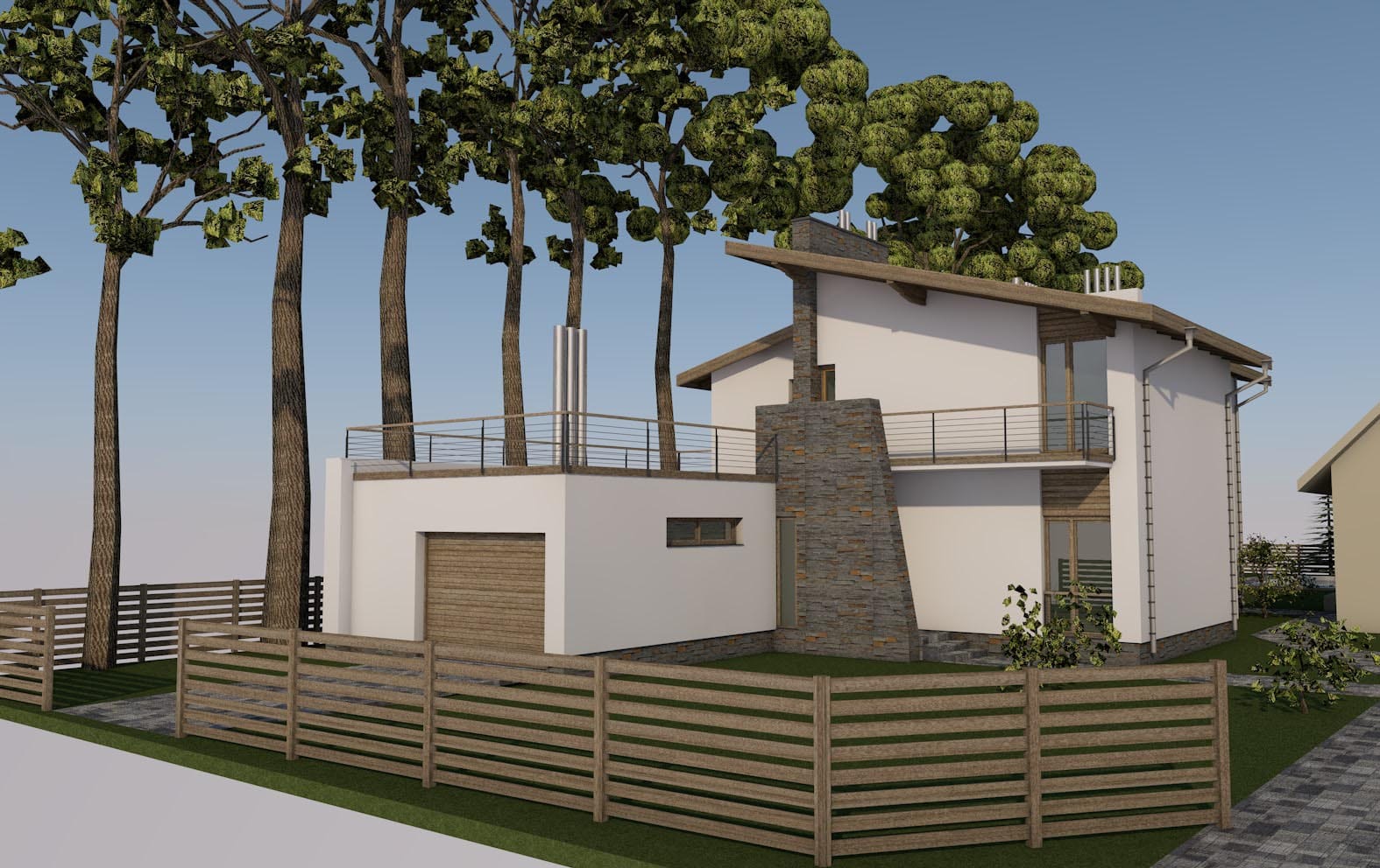 Residential building in Jurmala, Latvia