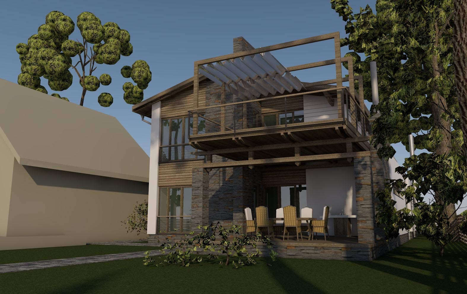 Residential building in Jurmala, Latvia