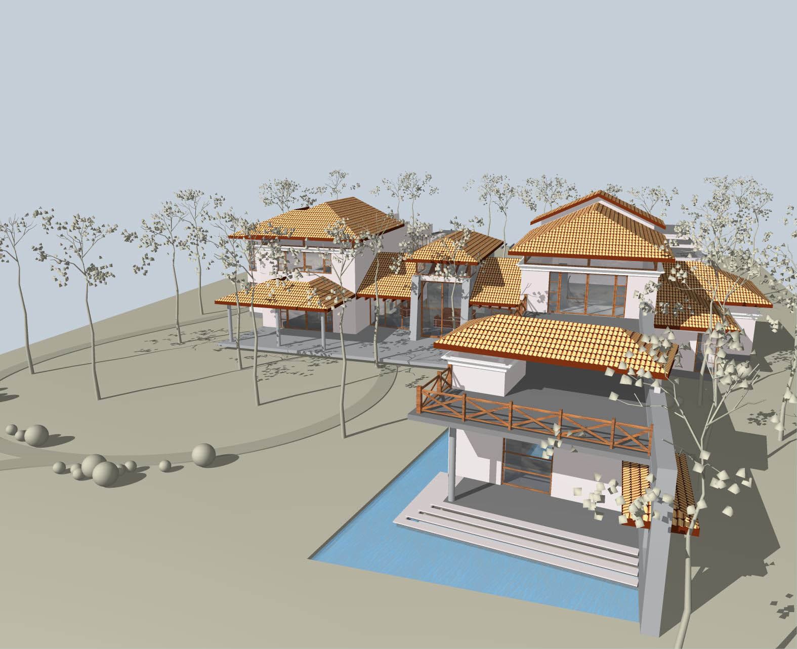 Residential complex  near Kyiv Sea