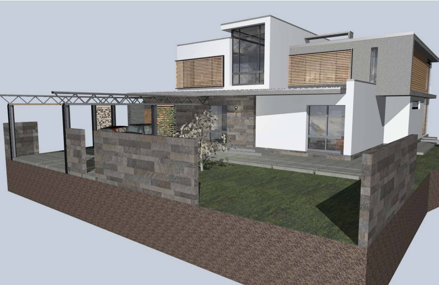 Residential complex Pryvitna street