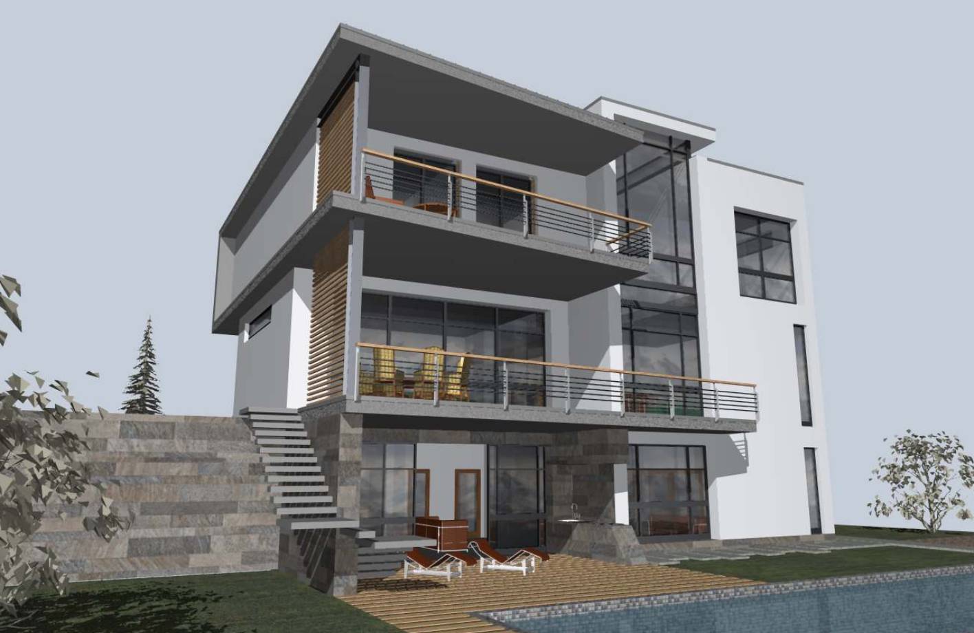 Residential complex Pryvitna street