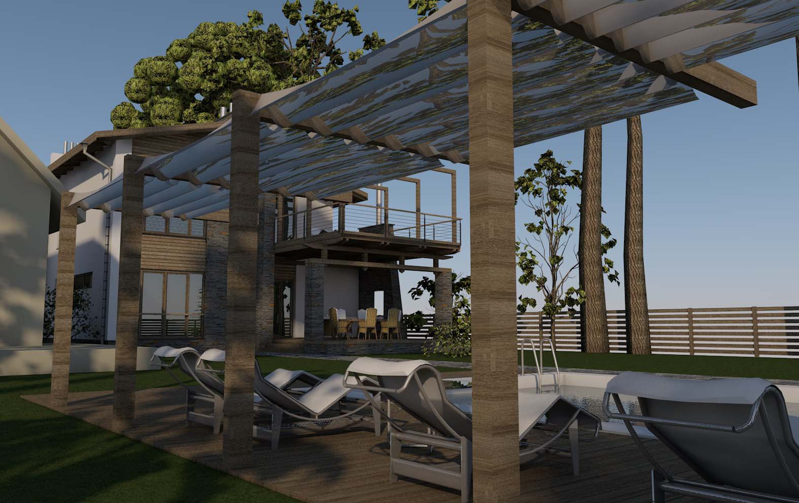 Residential building in Jurmala, Latvia